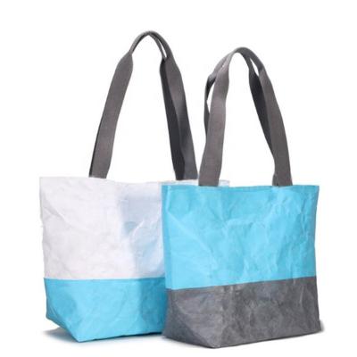 China Dupont Waterproof Shopping Promotional Aluminum Lunch Insulated Paper Tyvek Tote Bag for sale