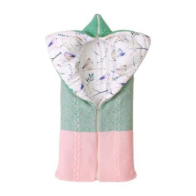 China Breathable Baby anti-startle sleeping bag newborn Anti-shock swaddle bag Summer Jersey wrap baby anti-kick artifact for sale