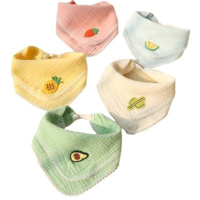 China Washable cloths for boys organic baby products burp cloth 1oem china wholesale bandana bibs cotton for sale