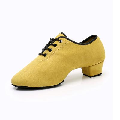 China Good Quality Professional Dancer Shoes New Suede Ladies Latin Dance Shoes Soft Sole Practice Shoes Modern Ballroom Dance Shoes Women for sale