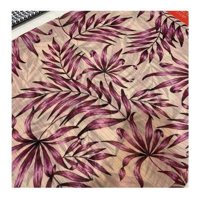 China Good Design Durable 100% Polyester Upscale Thong Fabric For Beautiful Women Dress for sale