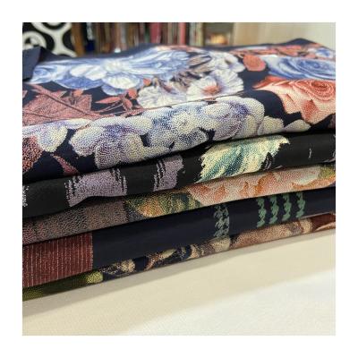 China Sustainable New Products Hot Selling 100% Rayon Dump Printed Fabric For Pajamas And Home Use for sale