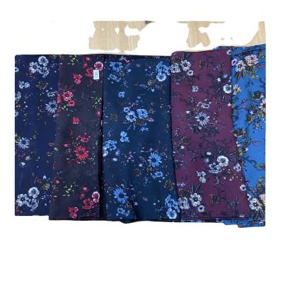 China Sustainable products hot selling new 100% rayon printed with mtlc fabric for pajamas and home wear for sale