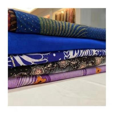 China Sustainable products hot selling new 100% rayon printed with mtlc fabric for pajamas and home wear for sale