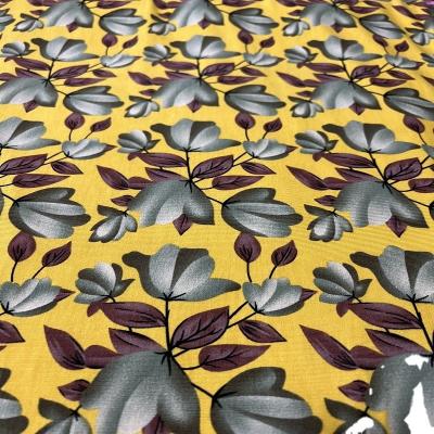 China Sustainable rayon knitting printing rayon printingFor dress shirt SewingWoven fabrics breathable knitting material for sale