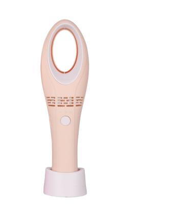 China New Arrival Regulation Handheld Leafless Three-speed Fan Portable Leafless Oval Shape Bladeless Table Fan Natural Air Wind Rechargeable for sale