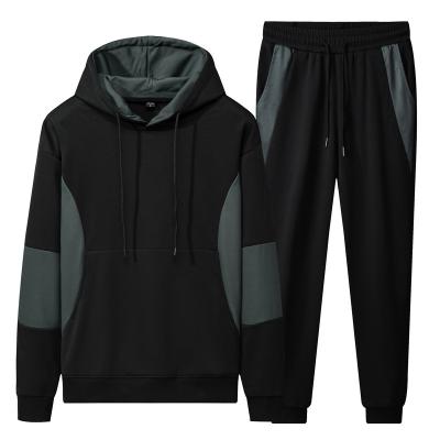 China 2022 new fall casual hoodie Anti-wrinkle men's casual suit pants two sets of running clothing for sale