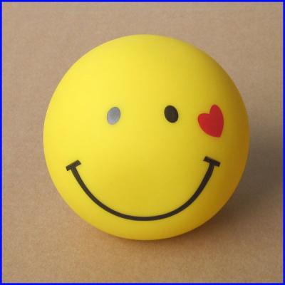 China Cartoon PVC smiling face, piggy bank,  coin boxes , money box toys for saving coines for sale