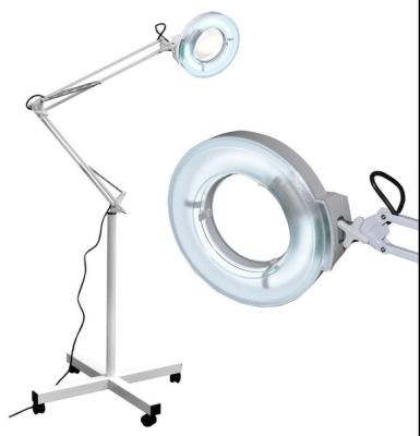 China Two Color Cold Light Portable Stand Magnifying Lamp YC-878 for sale