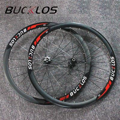 China Road Bikes OEM/ODM Bicycle Wheelset 700c Road Bike Wheels Front Rear Wheel Rim Disc Brake Carbon Hub For Shimano Cassette Hg 8/9/10/11s for sale