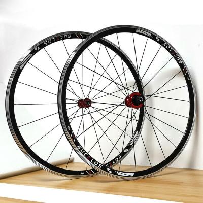 China Road Bikes OEM/ODM 7/8/9/10/11 Speed ​​Road Bike Wheelset 700C Ultralight Bicycle Wheel Set 7/8/9/10/11 Speed ​​Road Bicycle Wheel Rim quick release for sale