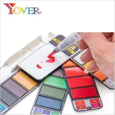 China 18pcs non-toxic water color paint for sale