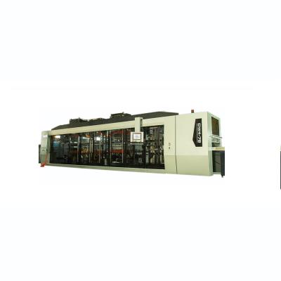 China A set of equipment can complete a complete manufacturing process pp vacuum forming automatic Thermoforming machines for sale