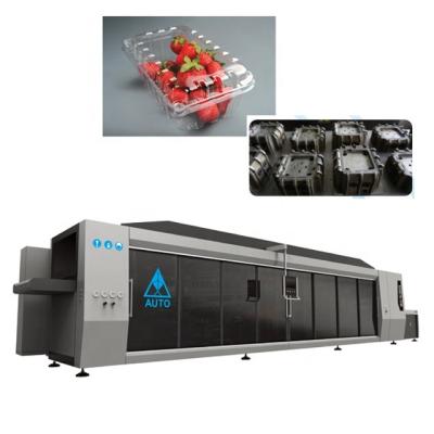 China One set of equipment can complete complete production process one small plastic making Flexible Thermoforming Vacuum Packing Machine for sale