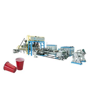 China One set of equipment can complete one line Cheap 2020 New Product Pet Factory PE Waterstop Sheet Extrusion PVC Screw Full Process Professional Manufacturing NO Service for sale