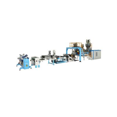 China One set of equipment can complete a complete professional production process sheet film extrusion line China One set of equipment can complete a complete production process for sale