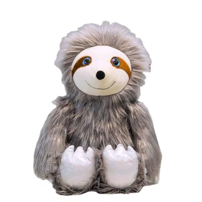 China 2022 Children's Toy Gift 2022 Plush Hair Sloth Super Popular Color Long Toy Simulation Sloth Doll Bright Stuffed Toy Gift for sale