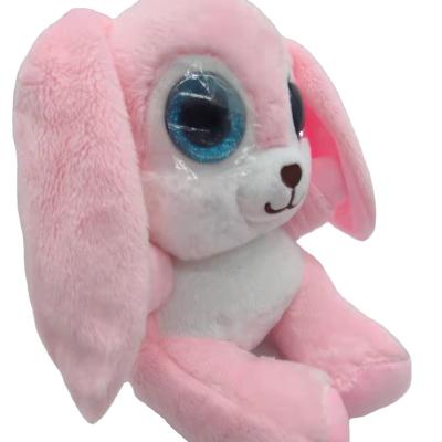 China Cute Gift High Quality Plush Toy Sitting Posture Lovely Big Eyes Long Ears Rabbit Stuffed Animal Toy Gifts for sale