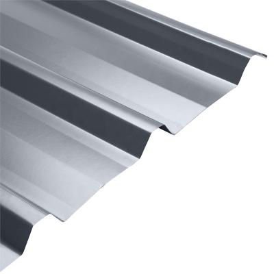 China Container Plate 2021 Hot Selling Cheapest Galvalume Trapezoidal Roofing Sheet Galvanized And Aluzinc Corrugated Roof Tiles for sale