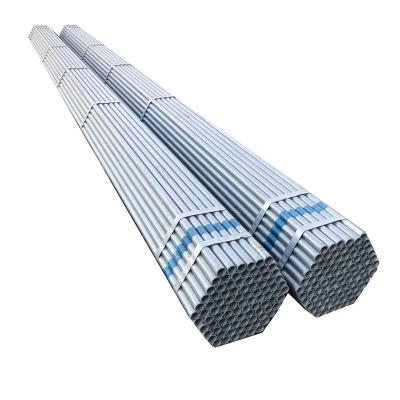 China Structural tubes GALVANIZED STEEL TUBE GI TUBE WELDED STEEL TUBE TUBO GALVANIZADO REDONDO for sale