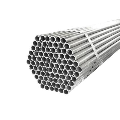 China Liquid Pipe KSM Hot Dip Galvanized Round Steel Pipe / GI Pipe Pre Galvanized Steel Pipe Galvanized Tube For Construction for sale