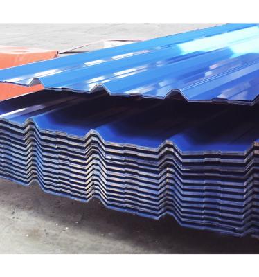 China Factory Building Seller Use Metal Corrugated Steel Sheeting Color Prepainted Galvanized Zinc Coated Corrugated for sale