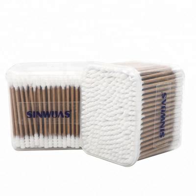 China Hot selling portable multifunctional hygeian cotton pad cleaning cheap buds for sale