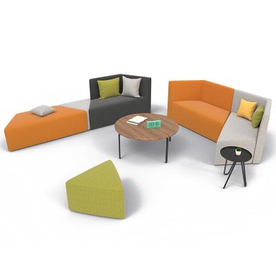 China Modern Sectional Public Modular Seating Sofa Furniture Hotel Library Office Station Airport Terminal Area Waiting Room Sofa Set for sale