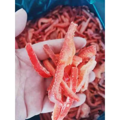 China Frozen Red Frozen Sweet Pepper Slices FROZEN Vegetables New Culture Frozen for sale