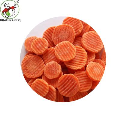 China Manufacturer Supply IQF Dried Frozen Vegetables Sliced ​​Sliced ​​Carrots for sale