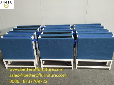 China Folding  Bed Steel Frame And Sponge Cushion For Office Staff Relaxation for sale