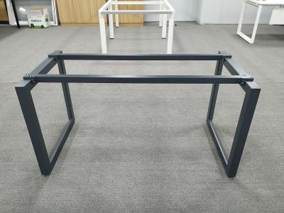 China Office Desk Steel Frame Hl1200XW600XH725 Dark Gray Color Customized Size Support for sale