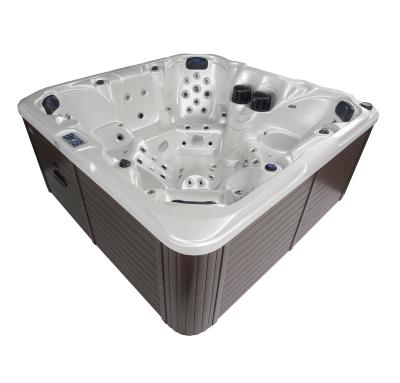 China Whirlpool Design Freestanding Hot Tubs Massage 7 Person Outdoor Spa for sale