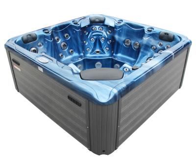 China Freestanding Spa Round Outdoor Balboa Small Hot Tub For 5 Person for sale