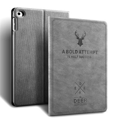 China Auto Wake & Soft TPU Sleep Tablet Case With Deer Artwork Pattern Cover For Amazon HD8 HD8 Plus 2020 for sale