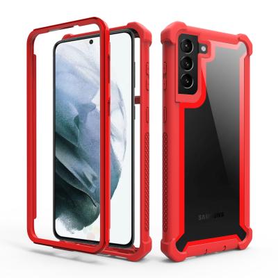 China Anti-drop Defender Case For Samsung Galaxy S20 S21ultra Plus Protective Fe S10 Robot Case Covers Built In Screen Protector for sale