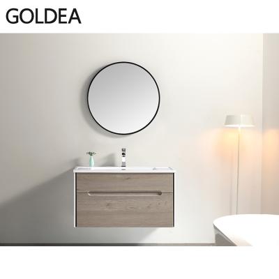 China Modern Italian Bathroom Wall Cabinet China Round Mirror Bathroom Vanity Cabinet for sale