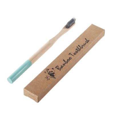 China Disposable business people recommend biodegradable bamboo toothbrush for hotel for sale