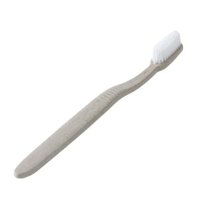 China Disposable Straw Toothbrush Hotel Toothbrush Case Travel Straw Toothbrush Set for sale