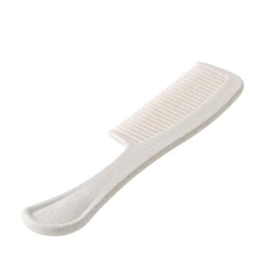 China Eco-friendly Exquisite Disposable Hotel Amenities Supplying Small Disposable Plastic Wheat Straw Compound Comb For Hotels for sale