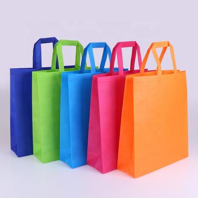 China Custom Biodegradable Reusable Shopping Bags Recyclable Non Woven Tote Bag With Logos for sale