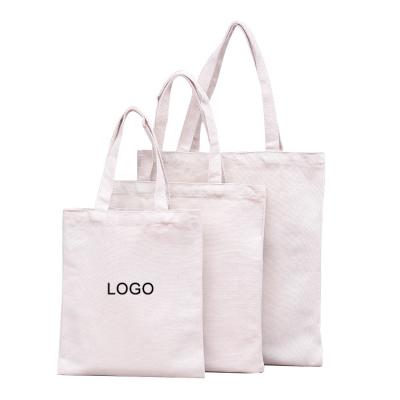 China Wholesale Reusable Canvas Eco-friendly Tote Bags Custom Logo Cotton Shopping Bag for sale