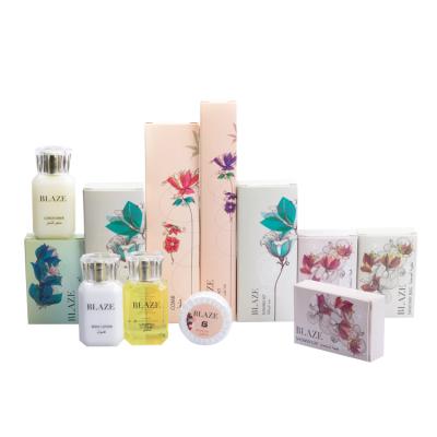 China Cheap Luxury Hotel Bathroom Amenity Sets Custom Five Star Home Hotel Amenities Toiletries Kits for sale