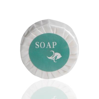 China Home Hotel Spa White Paper Traveling Fold Wrapping Disposable Hotel Soap Mini Travel Soap for sale