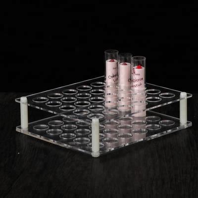 China Acrylic Manufacture plastic display stand Custom clear acrylic lipstick holder for sale