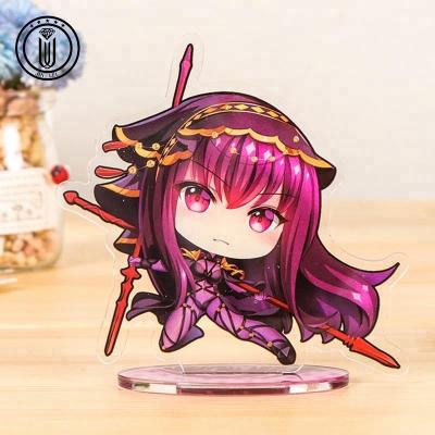 China Promotional custom gift anime standee acrylic standee/decoration gift/souvenior maker double for sale