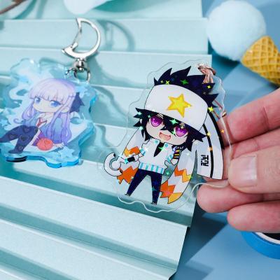 China Promotional gift/decoration gift/souvenior custom two side clear acrylic holder charms cartoon anime printed clear transparent holder for sale