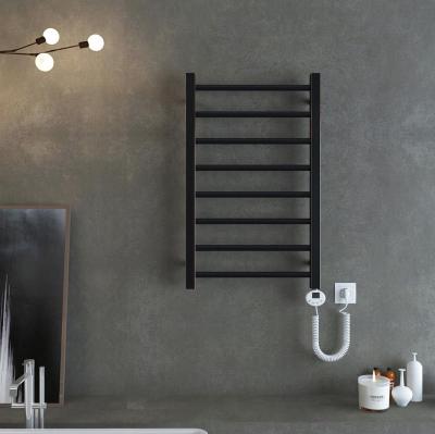 China Best-selling SUN-D19Because HOT HOT BLACK Towel Rail Copper Radiator Heater, Bathroom Towel Rail, Electric Towel Heater for sale