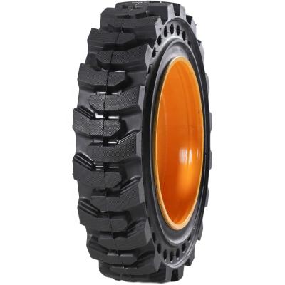 China Natural Rubber BOSTONE Factory Sale Solid Skid Steer Loader Tires 12x16.5 For Sale for sale