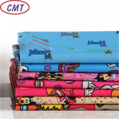 China Waterproof PU Coated Oxford Fabric Plaid 100% Polyester Cartoon Print for sale